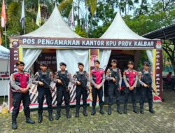 Sabhara Polda Kalbar Gelar Patroli Jaga Kondusivitas Masa Tenang Pilkada 2024