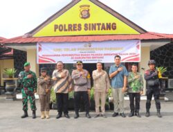 Apel Gelar Pergeseran Pasukan, Wujud Kesiapan Polres Sintang Hadapi Pilkada Serentak 2024