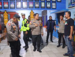 Pleno Tingkat PPK Rampung, Kapolres Sintang Fokus Pengaman distribusi logistik ke Gudang KPU Sintang