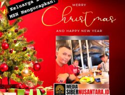 MSN Rekomendasikan Sub Thema Natal 2024 Dalam Mempererat Tali Kebersamaan Persaudaraan di Keluarga