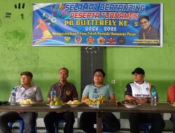 Piala Badminton Butterfly CUP II: Kompetisi Bergengsi Antar Klub di Hamparan Perak