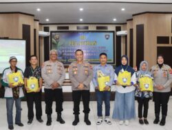 Kapolresta Pontianak Kombes Pol Adhe Hariadi S.I.K. M.H. Buka Pelatihan Pemanfaatan Pekarangan untuk Mendukung Ketahanan Pangan