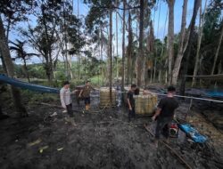 Pelaku Eksploitasi Sumur Minyak Ilegal Dimakan Jajaran Polres Lhokseumawe