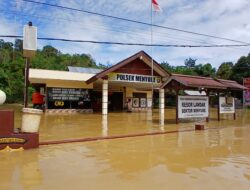 Kondisi Banjir Di Beberapa Daerah Menyuke, Akibat Luapan Sungai Menyuke