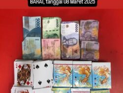 Pelaku Judi Diamankan Tim Jatanras Sat Reskrim Polresta Pontianak