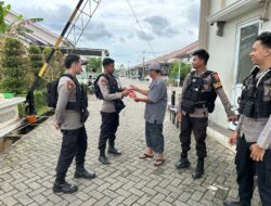 Patroli Dialogis Enggang Polresta Pontianak untuk Menjaga Harkamtibmas di Bulan Suci Ramadan