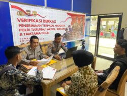 Jajaran Polres Sambas Selesaikan Tahapan Verifikasi Berkas Pendaftar Calon Anggota Polri Tahun 2025