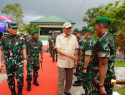 Pangdam Tanjungpura Dampingi Menteri Pertahanan Kunjungan Kerja di Singkawang