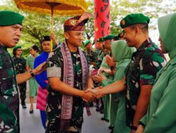 Prajurit TNI Tanjungpura Semangat Sambut Pejabat Baru Kasdam XII/Tpr