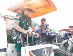 Pangdam bersama Forkopimda Kalbar Ikuti Panen Raya Padi Bersama Presiden RI