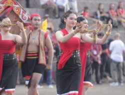 Semarak Pawai Budaya Naik Dango II, Pontianak Tampilkan Kekayaan Tradisi Dayak