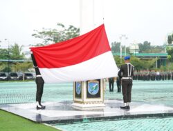 Kapoksahli Pangdam XII/Tpr Pimpin Upacara Bendera Tujuh Belasan