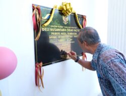 Pabrik Cerutu Tembakau Deli Diresmikan, Siap Bertarung di Pasar Global