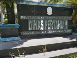 Kredibilitas Bupati Deli Serdang Terancam Akibat Arogansi Oknum Pejabat Pertanian