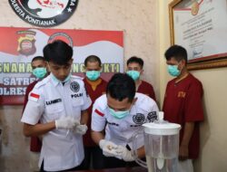 Sat Resnarkoba Polresta Pontianak Musnahkan 112,49 Gram Sabu, Selamatkan 1.120 Orang dari Bahaya Narkoba