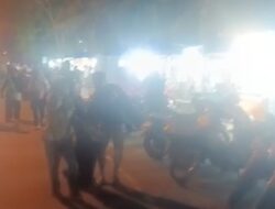 Gas Air Mata Polisi Bikin Pedagang UMKM Digulis Pontianak Berhamburan