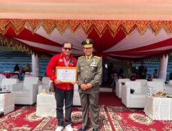 Perdana berdiri, Kodam XX/Tuanku Imam Bonjol Berikan Penghargaan Kepada PT. Media Anna Nusantara