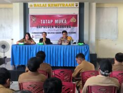 Polsek Ngabang Lakukan Tatap Muka Percepatan Ketahanan Pangan 