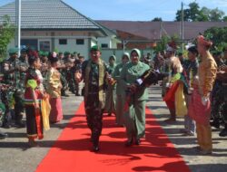 Kodim 1208/Sambas Gelar Acara Pisah Sambut Komandan Kodim