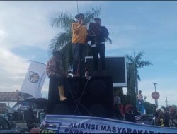 Aliansi Masyarakat Adat Bupolo Bersama DPD KNPI Gelar Aksi Damai Desak DPRD Buru Tolak Penyisiran Tambang Gunung Botak