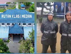 Aktivitas Rutan Medan Normal Setelah Banjir, Layanan Kunjungan Ditunda Sementara