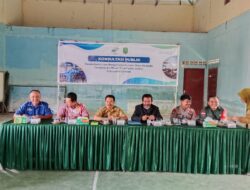 Babinsa Gayung Bersambut Hadiri Konsultasi Publik Pemanfaatan dan Pengambilan Permukaan Air di Wilayah Binaan