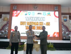 Kapolresta Sidoarjo Hadiri Tasyakuran HUT Satpam Ke-45