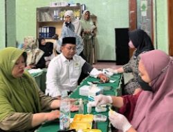 LDII Tambak Oso Gelar Pemeriksaan Kesehatan Gratis, Warga Antusias Cek Tensi dan Gula Darah di Masjid Baitul Islah