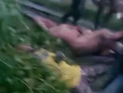 Enam Terduga Pelaku Pencurian Babak Belur Dihajar Massa