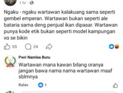 Akun Facebook Diduga Singgung Profesi Wartawan, PWRI Ancam Tempuh Jalur Hukum