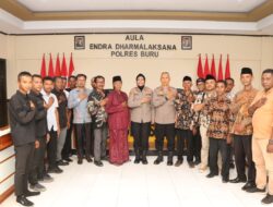 Polres Buru Gelar Rapat Persiapan Pengamanan Malam Takbiran Dan Sholat Idul Fitri Tahun 2026