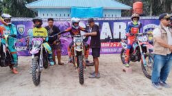 Motorcross Spektakuler Gegerkan Pangkalan Lesung, Athar Al Ghifari Tampil Memukau