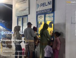 Pelni Cabang Namlea Berikan Pelayanan Sepenuh Hati Melalui Kemudahan E-Check In Dan E-Boarding Pass