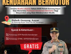 Polsek Gunung Anyar Sediakan Layanan Penitipan Motor Gratis Selama Mudik Lebaran
