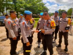 Tim Propam Polda Kalbar Gelar Gaktibplin di Polsek Nanga Pinoh dan Belimbing
