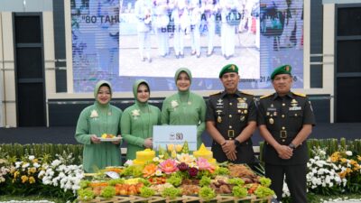 Pangdam XII/Tpr Hadiri Syukuran HUT ke-80 Persit KCK: Teruslah Menjadi Pendamping Terbaik