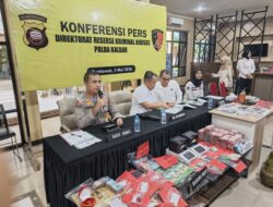 Polda Kalbar Berhasil Ungkap 42 Kasus PETI dan Migas, Puluhan Tersangka Diamankan