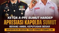 APPI Sumut Apresiasi Langkah Tegas Polda Sumut Berhentikan Tidak Dengan Hormat Kompol DK