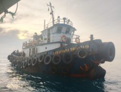 “Pomal” Ketapang Berhasil Mengamankan Barang-Barang Muatan Tongkang Tenggelam Dari Para Penyelam Illegal