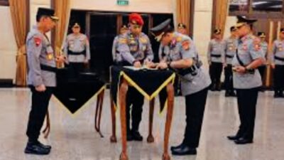 Penyerahan Tugas dan Tanggung Jawab Jabatan Kapolda Kalbar Dalam Rangka Penyegaran Organisasi Polri Tahun 2026