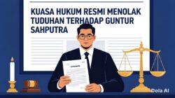 Kuasa hukum Bantah Keterlibatan Guntur Sahputra, Tegaskan ini Bentuk Kriminalisasi dan Pembunuhan Karakter