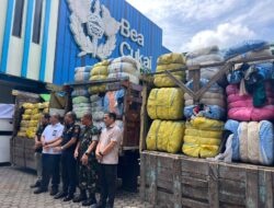 Bea Cukai Kalbar dan Tanjung Priok Gagalkan Masuknya Balpres Ilegal, 43 Kontainer Diduga Bermuatan Pakaian Bekas