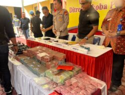 Polda Kalbar Bongkar Jaringan Narkoba Besar, DK Diduga Jadi Bandar Selama Dua Tahun