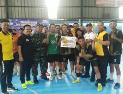 Kapolsek Kebon Jeruk Buka Turnamen Futsal Hari Bhayangkara ke-80, Wujudkan Kebersamaan dan Sportivitas