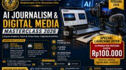 GPN Buka Pendaftaran Masterclass AI Jurnalistik & Media Digital 2026: Bekali Insan Media Hadapi Transformasi Zaman