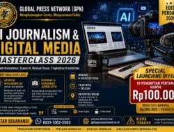 GPN Buka Pendaftaran Masterclass AI Jurnalistik & Media Digital 2026: Bekali Insan Media Hadapi Transformasi Zaman