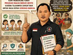 Ketua KAKI Jatim: Program MBG Harus Tetap Berjalan dan Jangan Disalahgunakan Untuk Memperkaya Diri