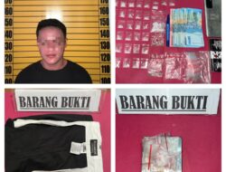 Diduga Pengedar Sabu Diamankan, Polisi Sita 20,43 Gram Barang Bukti