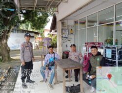 Ciptakan Kamtibmas Yang Aman Samapta Polsek Menyuke Laksanakan Patroli Siang