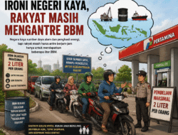 Ironi Negeri Kaya yang Rakyatnya Masih Mengantre BBM dan Dijatah Hanya Dua Liter